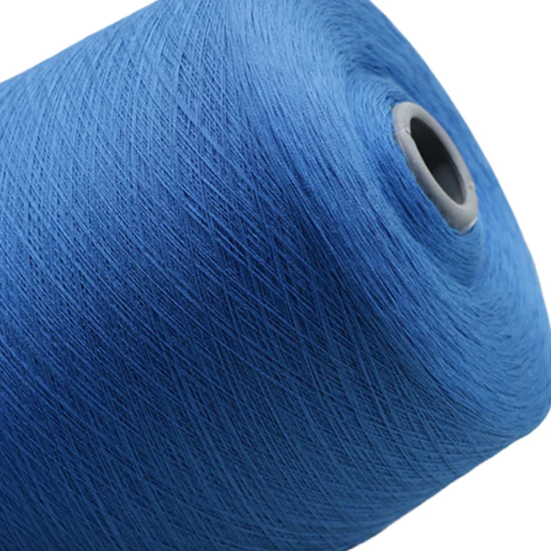 Spring Summer Yarn 100% Lyocell 30S/2 Tencel Lyocell Color Yarn Breathable Knitted Yarn Artificial Fiber