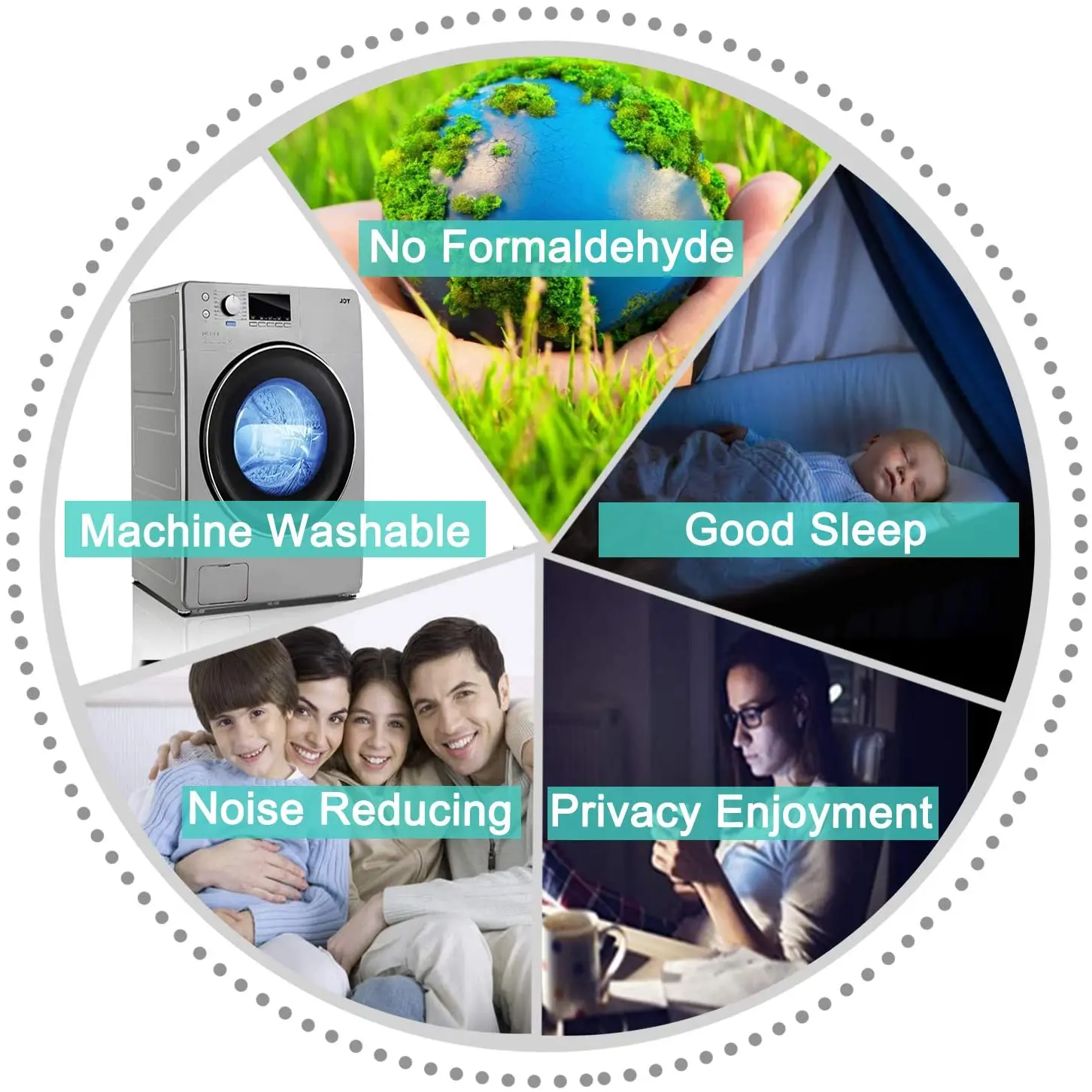 Pure color sunscreen thermal insulation perforated curtain,Modern and simple pure color blackout curtains for bedroom room/