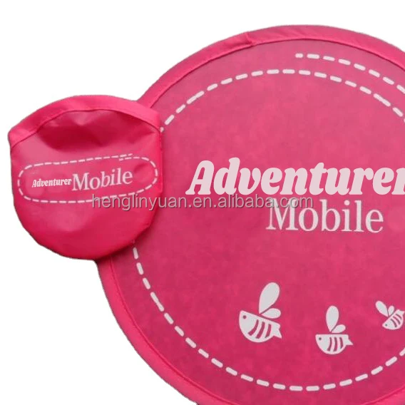 Foldable Flying Disc Fans Set Folding Pocket Toy Beach Summer Flying Disc for Fun Birthday Party Outdoor Activity Game