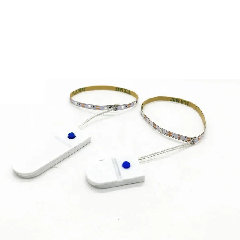 3V 3.7V Battery Box Red Blue Green White Whar 2835 LED Strip Light 3mm 5mm 8mm Wide for Gift Decoration