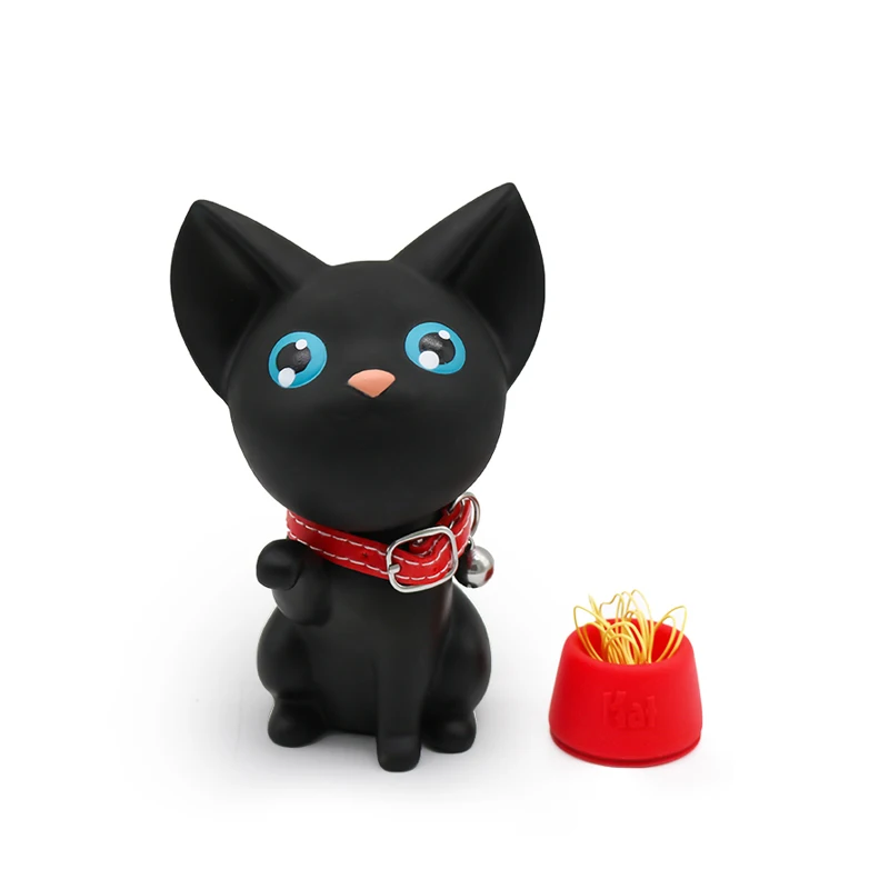 
Wholsesale Cat Magnetic Card Clip Holder Customized Paper Clip Holder 