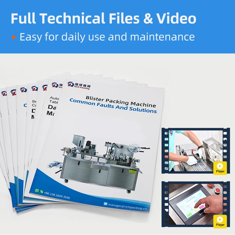 DPP 80 Mini Alu Blister Machine A Blister Thermoforming Machine For Blister