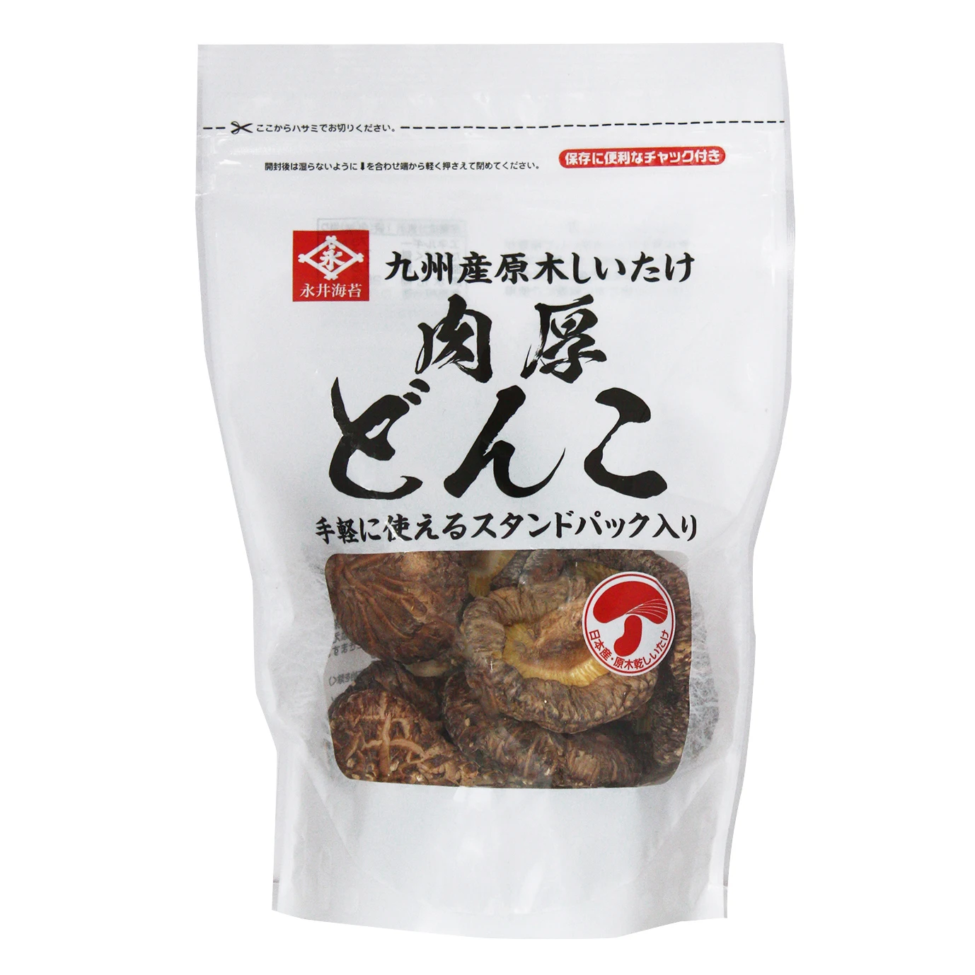 JAPAN Retail Packaging stew 40g dried shiitake mushroom snack