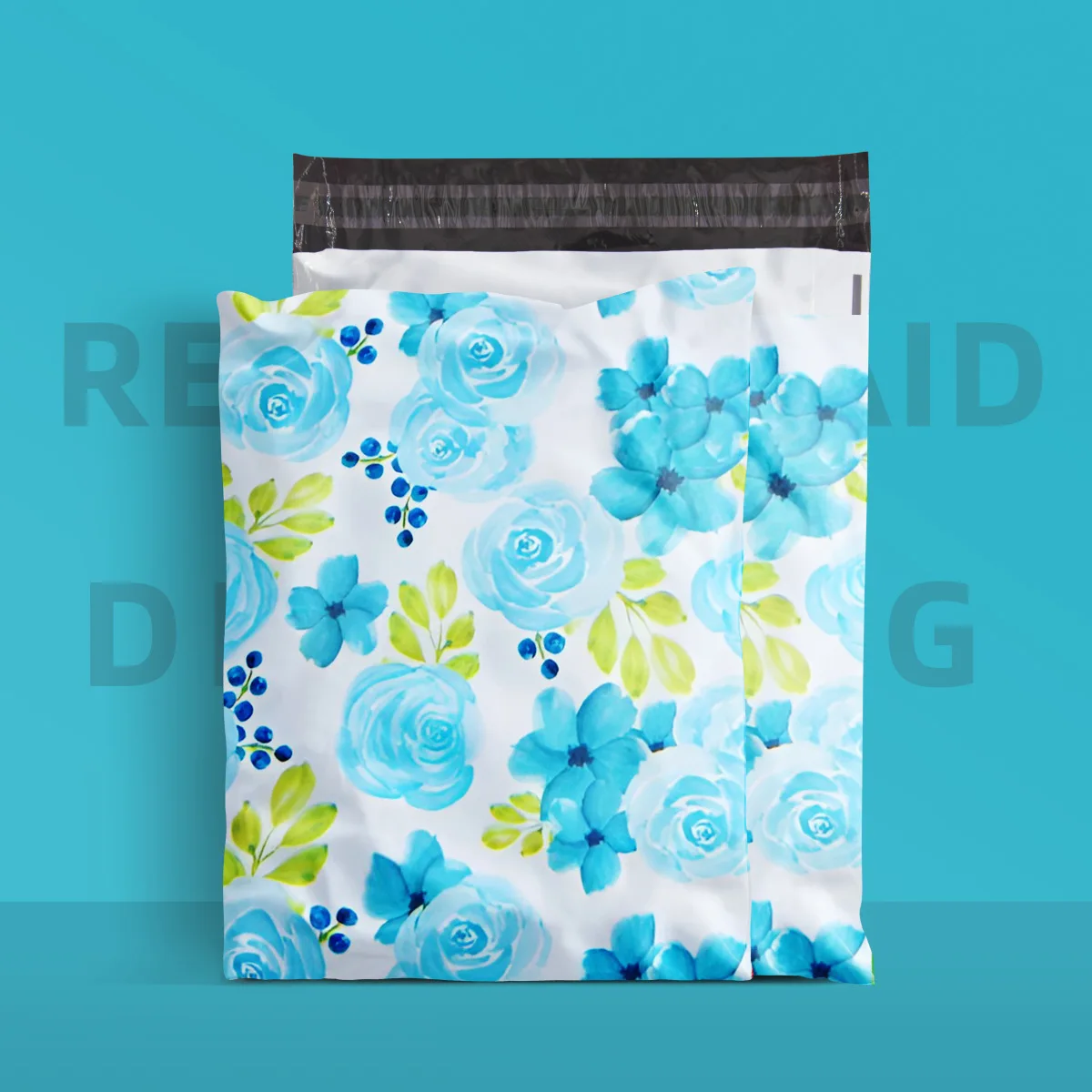 Custom print logo postal envelope plastic clothing package shipping mailing bags branded polybag