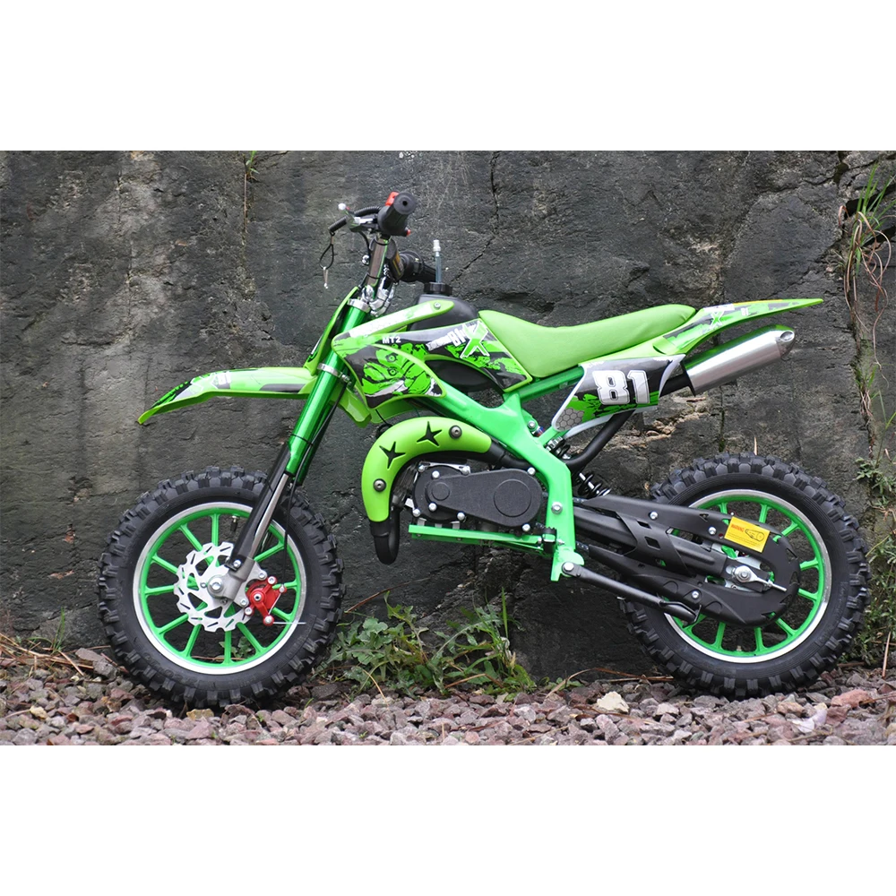 2020 Hot Sale QWMPB-02 49cc Kids Super Mini Moto Cross Pocket Dirt Bike, Motorcycle, Motocross