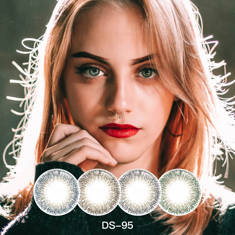 DS-85 Miiemo Blue Brown Gray Green Color Lens Hot Selling Color Contact Lens Wholesale Price Monthly Contact New Arrival