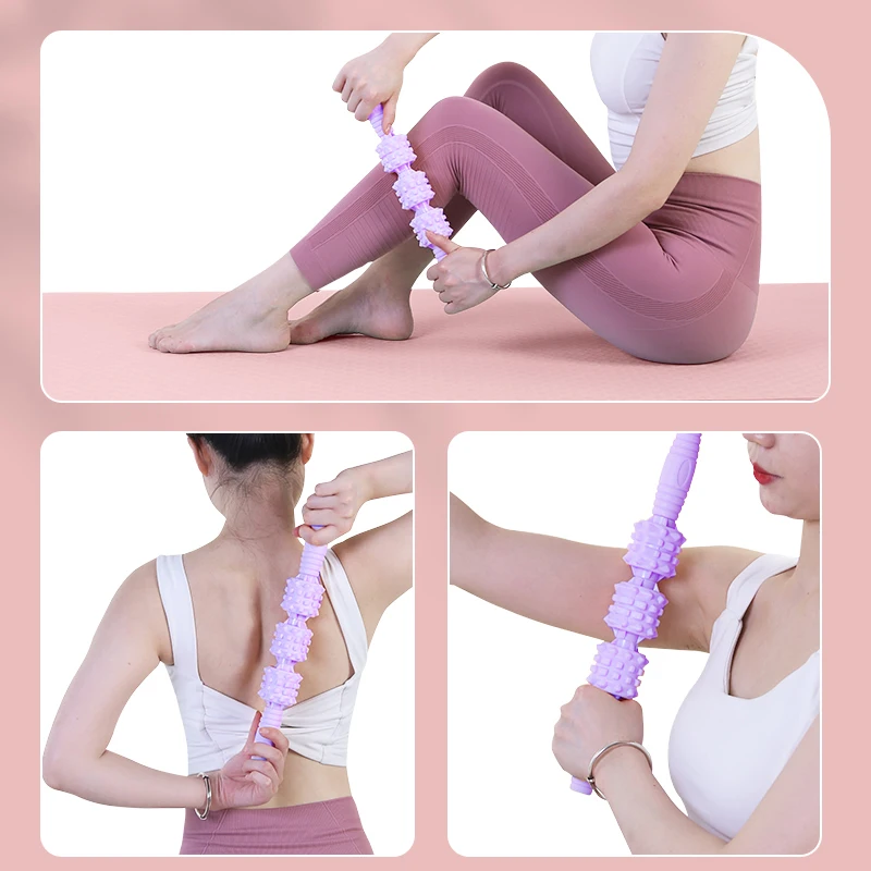 Customizable Wholesale Body Massage Stick Roller Muscle Roller Fascia Massage Stick