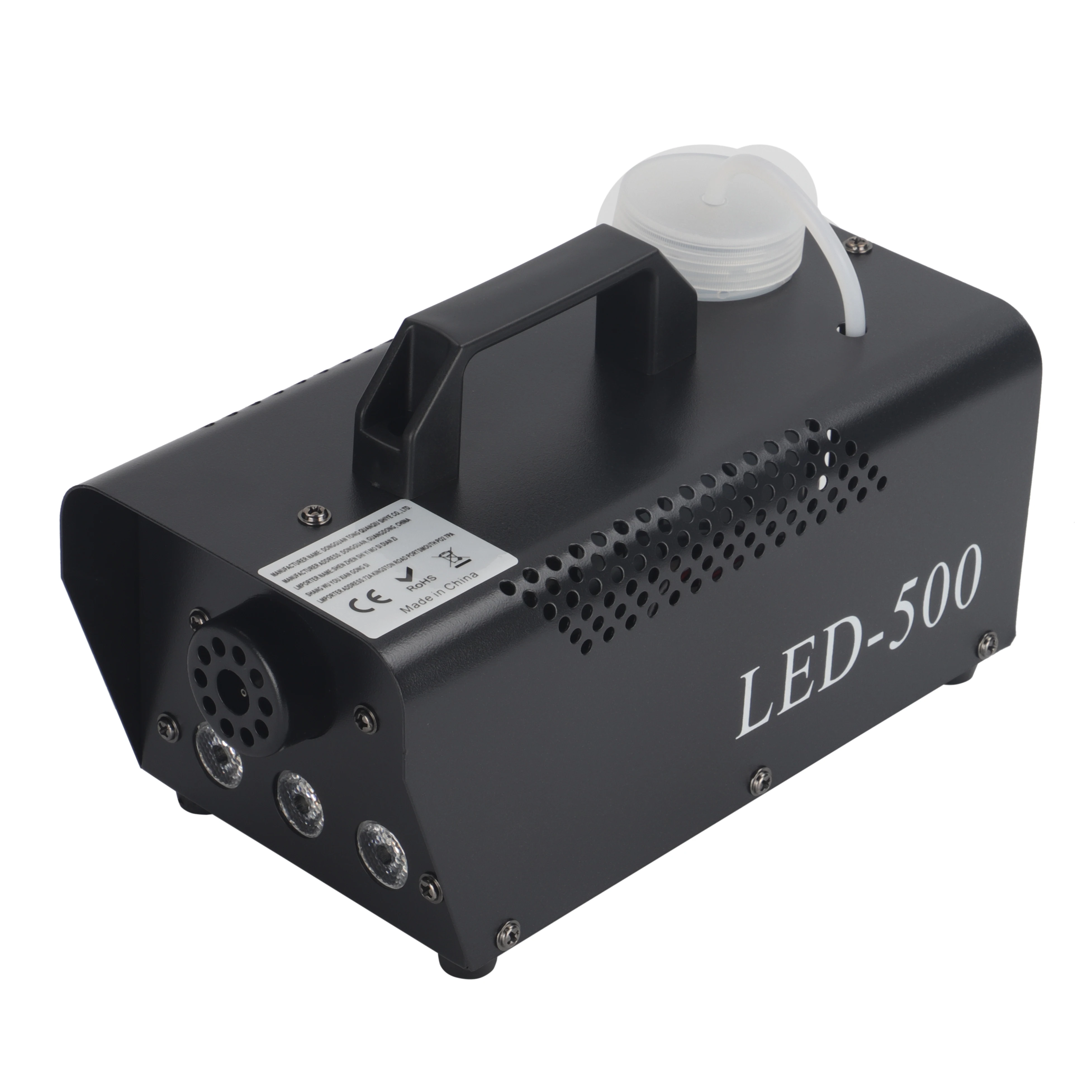 U`King 2pcs Remote Stage Light Control 500W RGB LED Smoke Machine Fog Machine