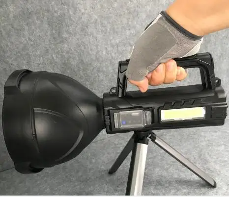 Сверхмощный перезаряжаемый поисковый Светильник 3000 люмен XHP70 ручной прожектор поисковый светильник для улицы