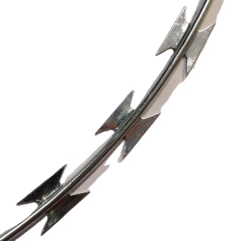 Лента из колючей проволоки для бритвы с плоской Оболочкой/колючая проволока против