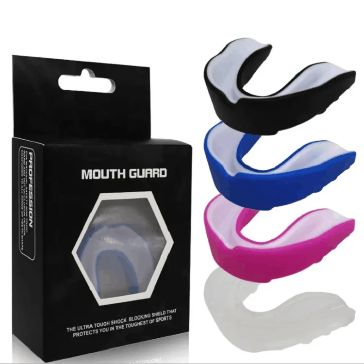 Adult Sport Mouth Guard EVA Teeth Protector Boxing Sports Football Mouthguard Tooth Brace Protection