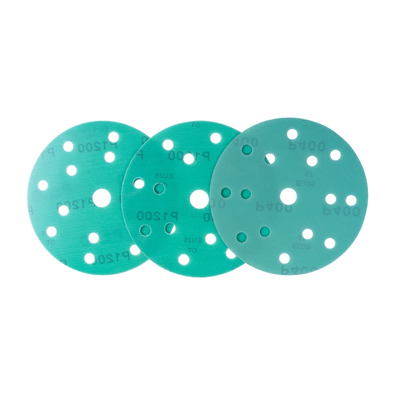 German production line Hook and Loop or Psa Backing P60 - P2000 sanding disc abrasive sanding paper discs Sandpaper