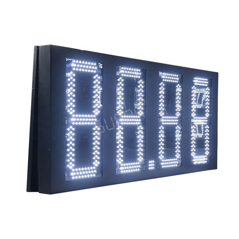 Cabinet LED Gas Display Screen indoor or outdoor Gas Station