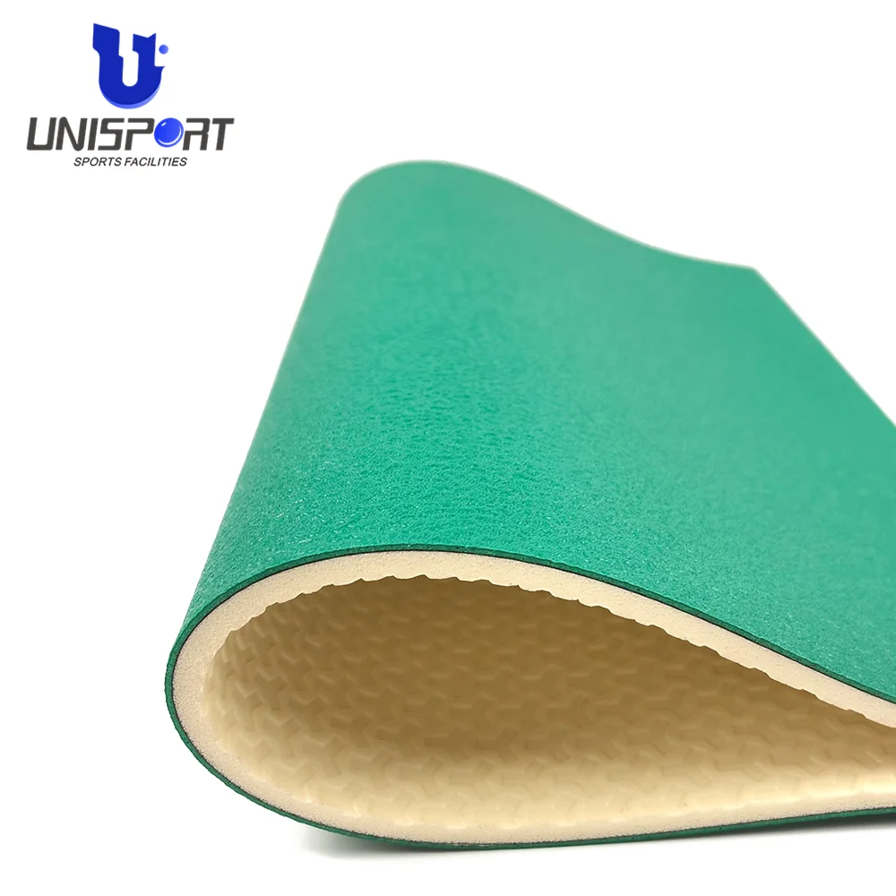 Напольный коврик для бадминтона UNIsport напольное покрытие из ПВХ спортивной площадки в