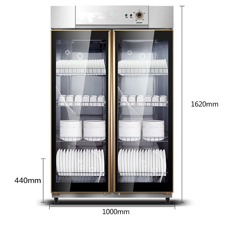 Коммерческий низкая цена вертикальный УФ посуда кухонный шкаф со стеклянными дверями озоновый дезинфицирующий шкаф дезинфекционный шкаф для тарелки посуды