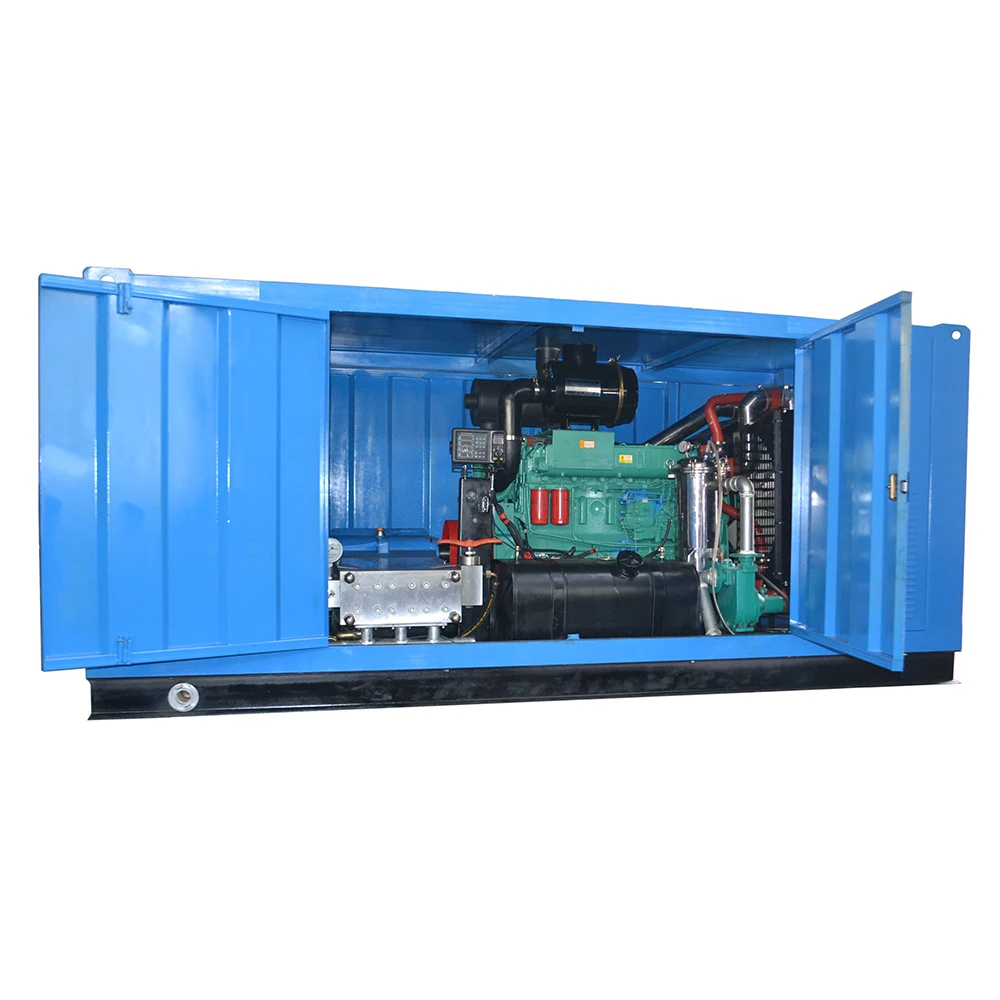hydro jet pipe cleaning machine 150Mpa water jetting equipment hydro blasting machine on sale