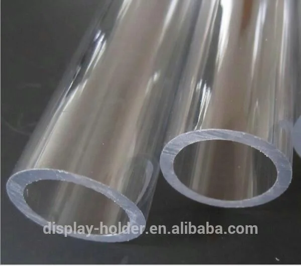 Transparent perspex pipe circular round tube made of high quality acrylic
