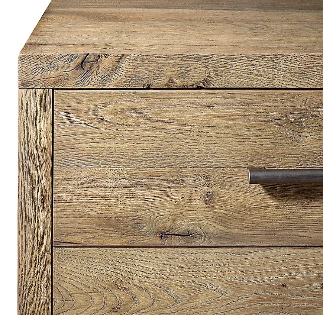 morden solid reclaimed  wood chest of drawer design