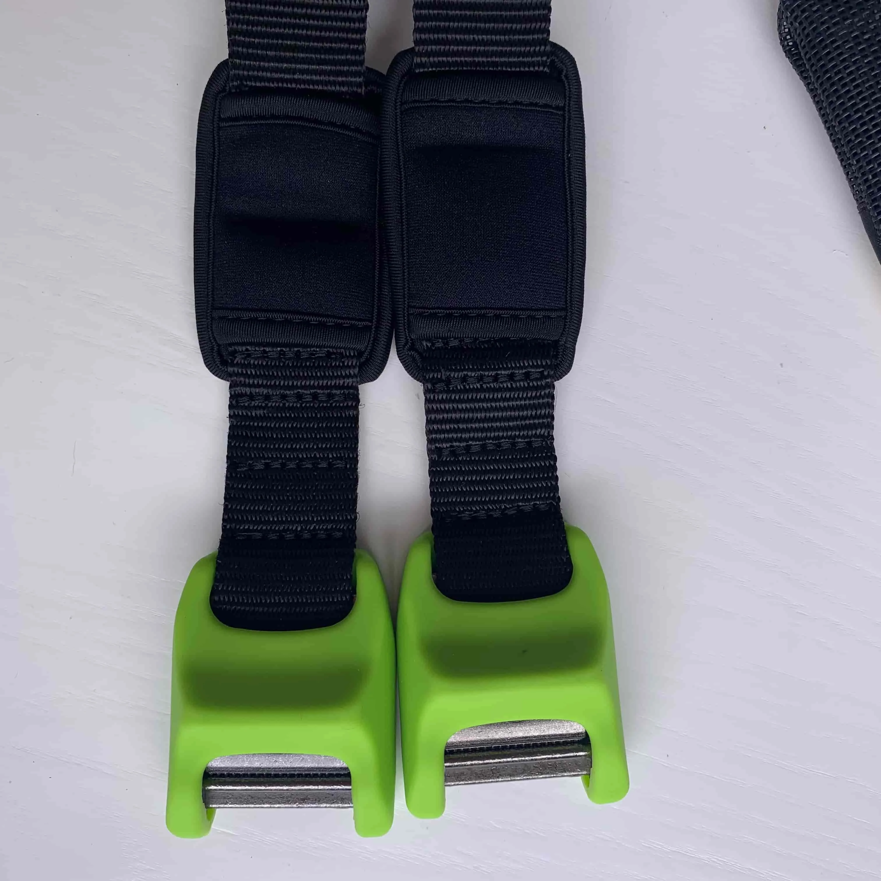 280kg Heavy Duty Lockable Cam Buckle Cargo Belt Lashing Ratchet Tie Down Strap Set with Plastic Coated Metal Hooks