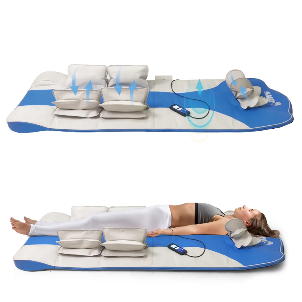 New Products 2023 Premium 3d Airbag Pressure Stretching Full Body Electric Massage Mattress