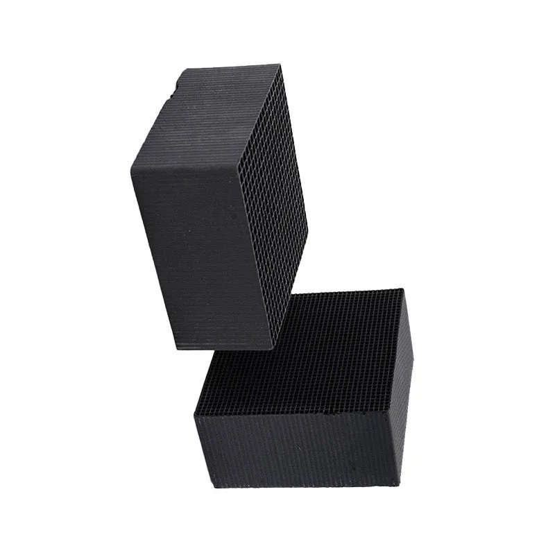 factory custom wholesale honeycomb activated carbon block filter low air resistance