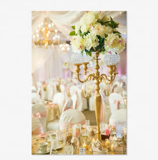 Новый Высокий окрашенный Золотой металлический Цветочный Стенд Свадебные центральные части для свадьбы sunyu280