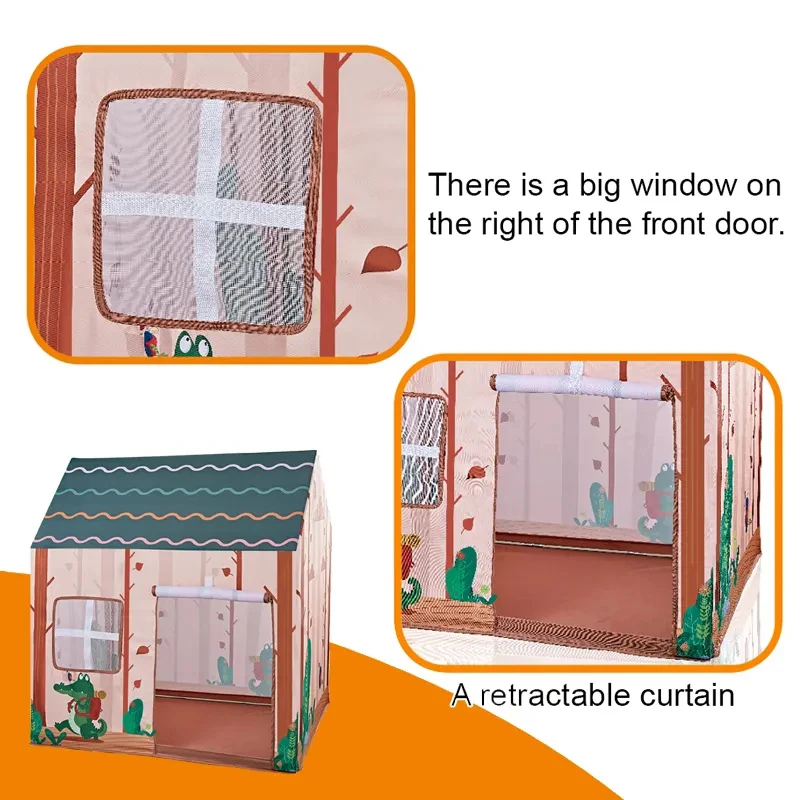Wholesale Kids House Shaped Tents Children Tent House Tent For Kids Indoor Play