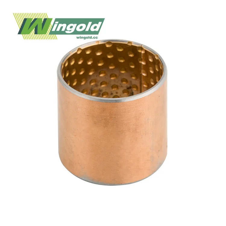 Aluminum Bearing TR20 Bimetal Bushes AlSn20Cu Compressor Bushings Bearing Bushing Shaft Sleeve Bearing Connecting Rod Bush