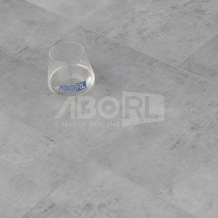 White Spc Flooring Marble Decore 6.5mm thickness Rigid Core Luxury Vinyl Flooring  for bathroom