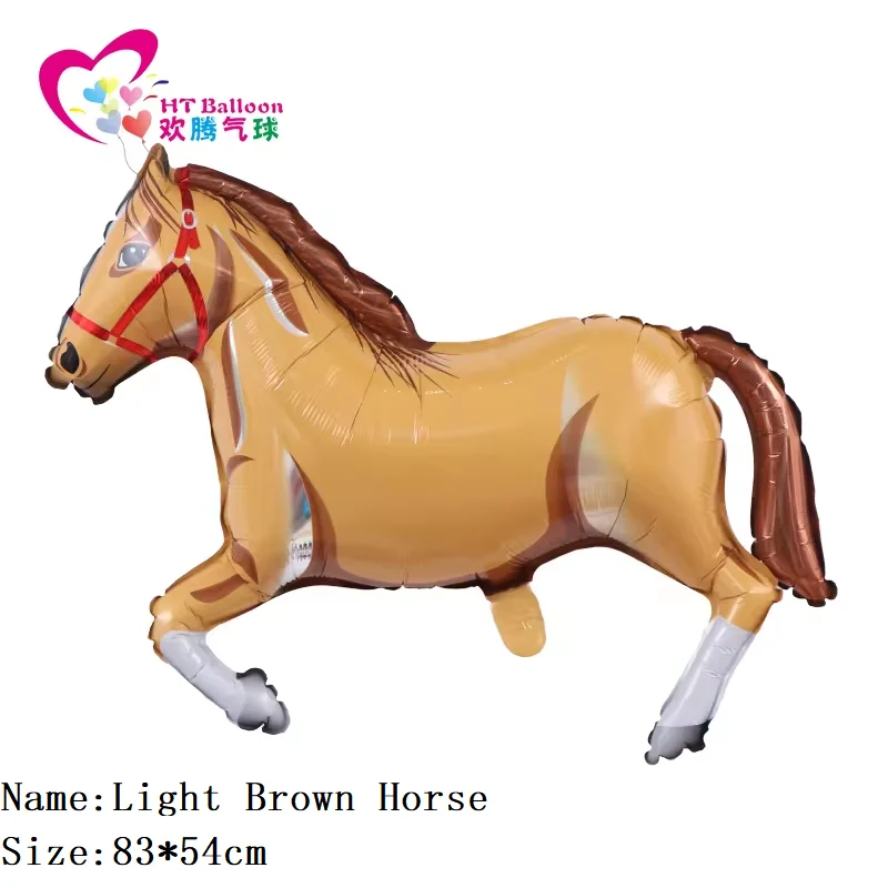 Wholesale Cartoon Horse Shaped Foil  Balloon Alien Cartoon Shape Aluminum Film Balloons Party Decoration Balloon