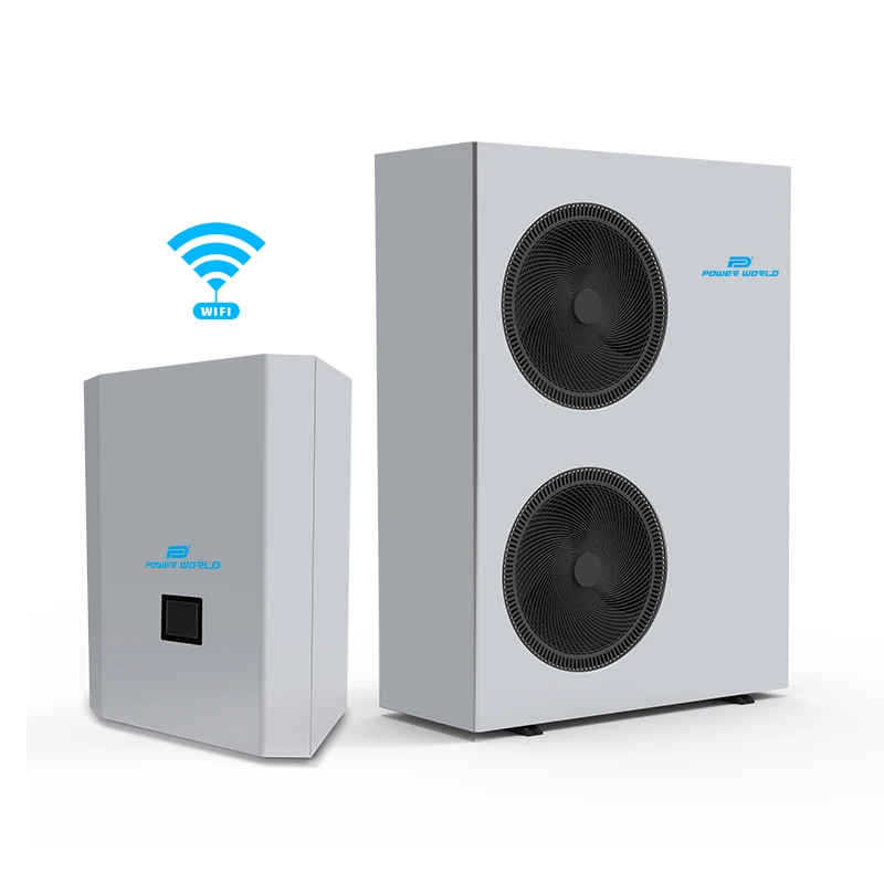 High COP EVI split system inverter factory pricing heat pumps r32 r410a house heating cooling water heater