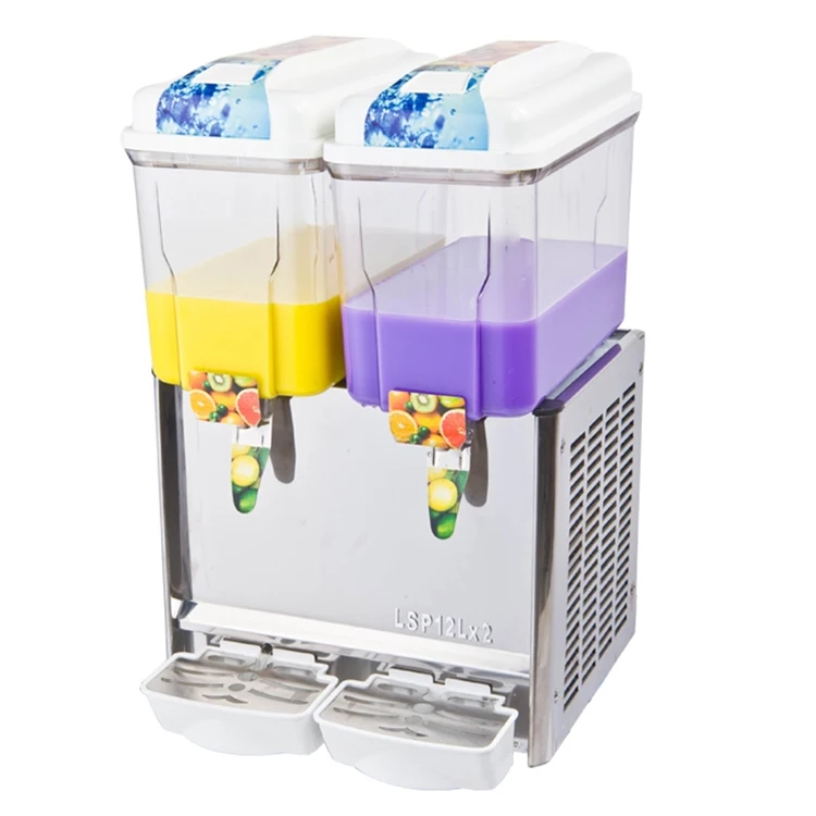 Commercial 18L Cold and Hot Juice Dispenser 3 Tank Juice Dispenser