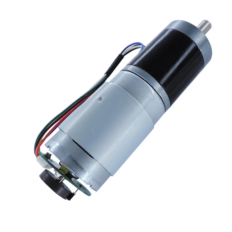 Hot selling low cost D775 carbon brushed dc motor with smooth planetary gear