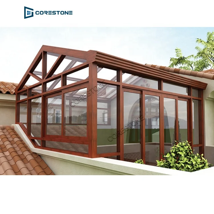 Modern Lean To Greenhouse Winter Garden