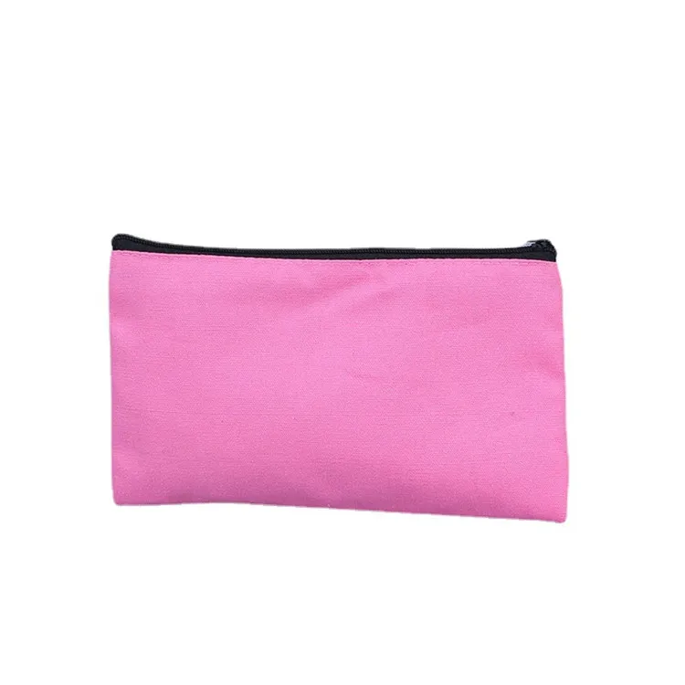 Оптовая продажа, индивидуальный логотип, высококачественный переносной органайзер для путешествий с молнией, холщовая косметическая сумка из хлопка
