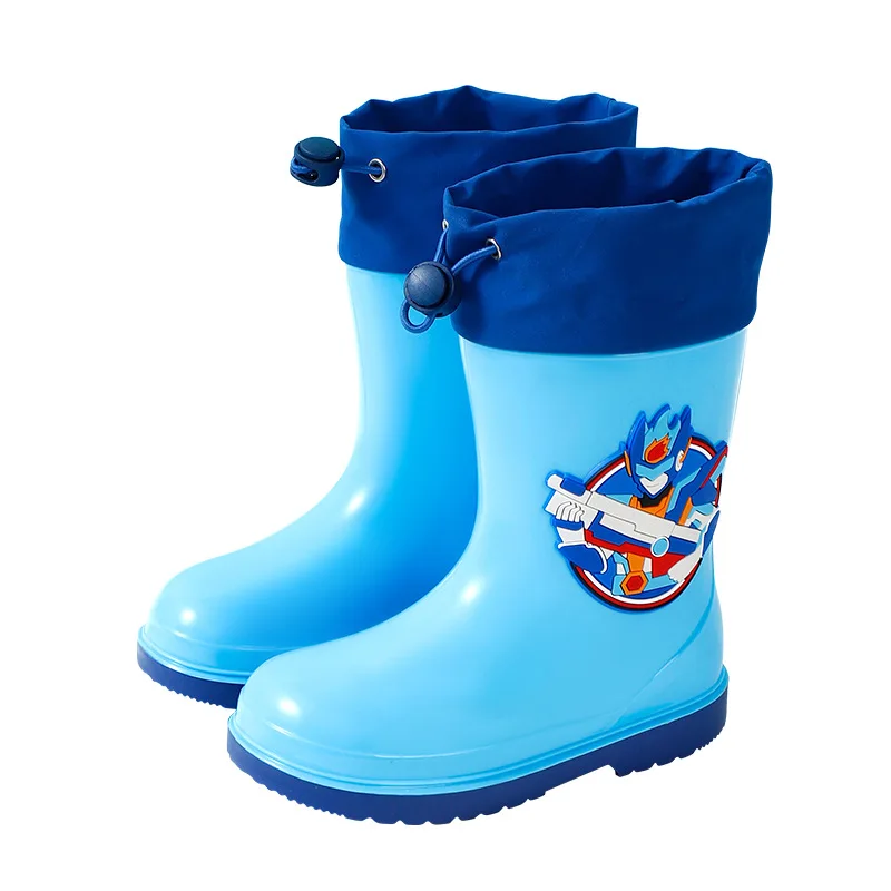 Wholesale Waterproof Toddler Girls and boy plastic Kids Wellies Rain Gum Boots for Children