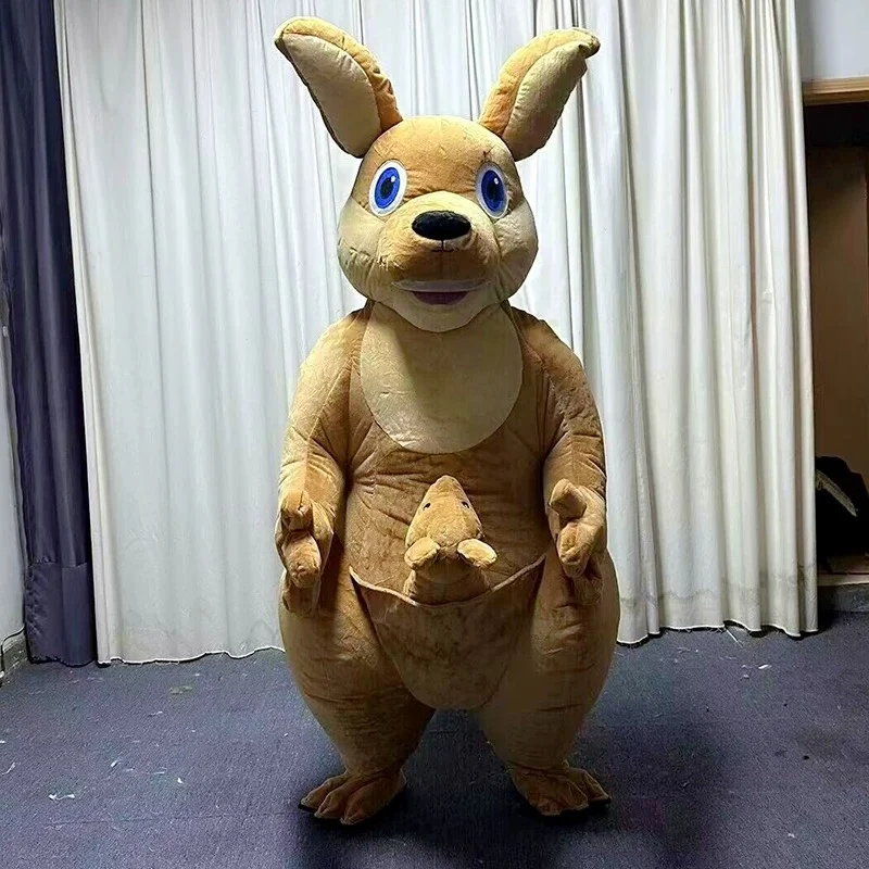 Exclusive custom mascot doll suit raccoon kangaroo Pikachu cat mascot doll suit product ip image display