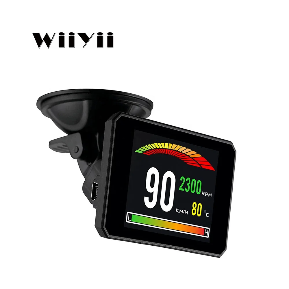 Бортовой компьютер P16 OBD головой вверх дисплей Автомобильный цифровой OBD вождения дисплей спидометр