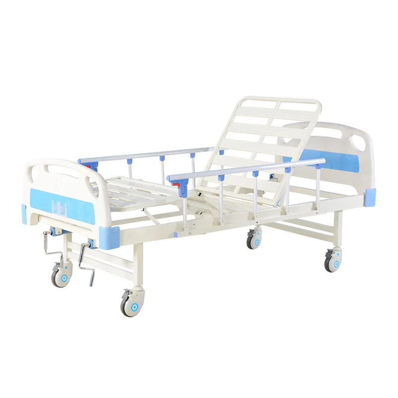 Hot Sale Factory Direct Supply Big Stock Two Crank Clinic Medical Hospital Bed