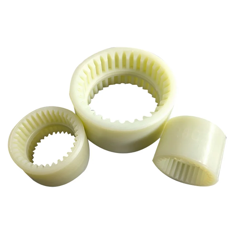 Factory High-precision Precision Flexible Mechanical Pinion NL Nylon Inner Ring Sleeve Shaft Gear Coupling