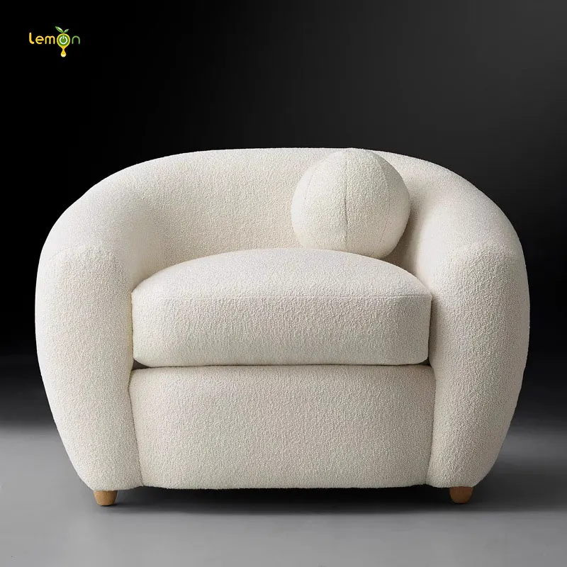 Minimalist light luxury sofa small apartment designer cashew Nordic living room simple sofa