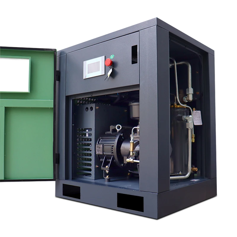 Factory price industrial air-compressor 7.5kw 11kw 15kw 22kw 37kw 10HP 15HP 20HP 8bar rotary air screw compressor