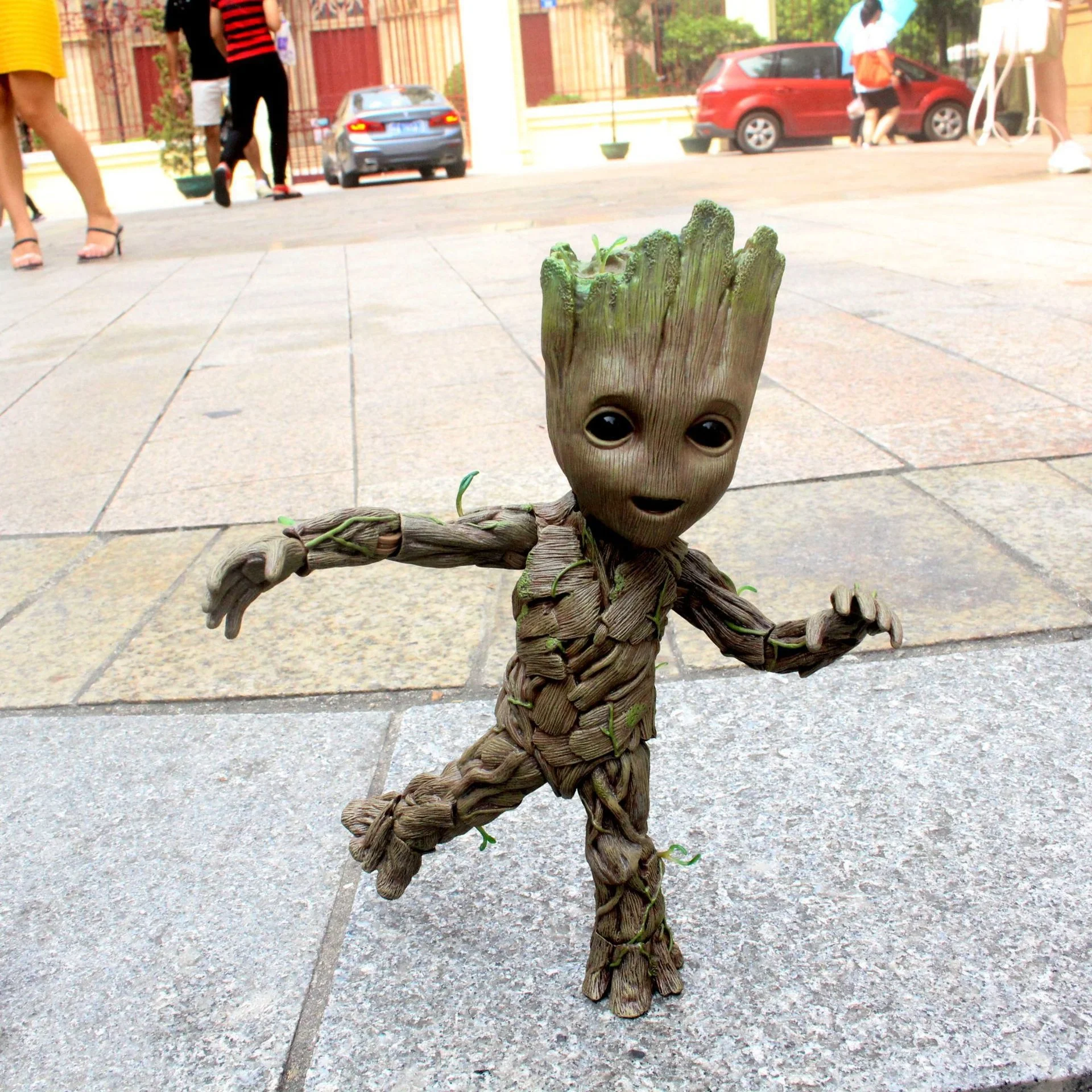 Guardians of the Galaxy groot Tree human baby  movable boxed hand model Marvel movies Action figure model toy