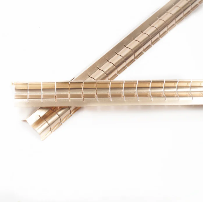 Custom Reida EMI Shielding CuBe Shrapnel Finger Stock Beryllium Copper Stamping Parts