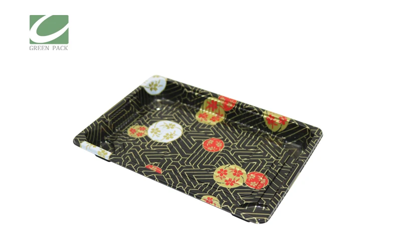 Factory Wholesale Disposable Plastic Sushi Tray Food Containers Disposable Plastic Sushi Tray Sushi Container