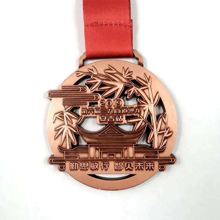 Custom Metal stamping medal Hollow Out 3D Award Sport medals for China manufacturers