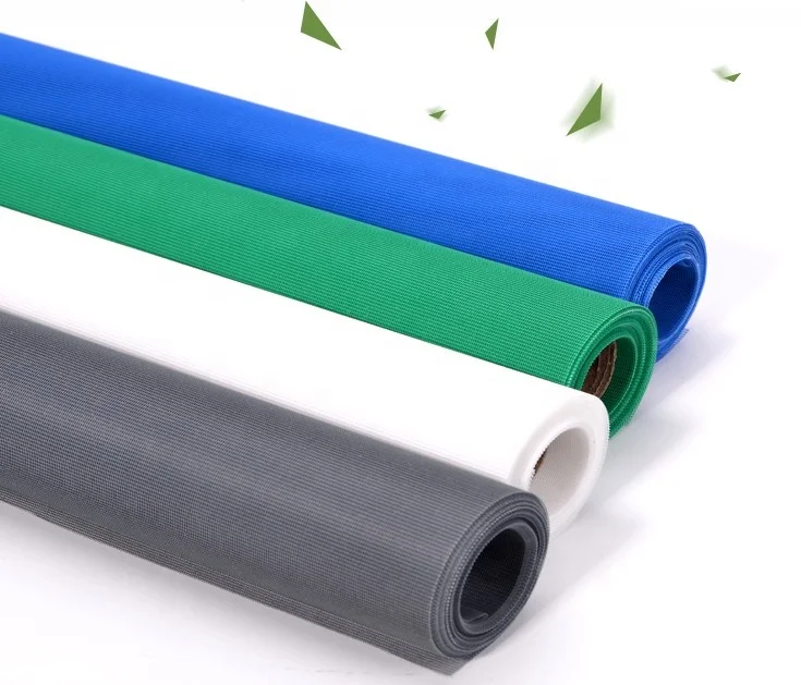 Modern Design Anti-Mosquito Fiberglass Window Screen Door Net Bug Insects Preventing Polyester Screen Netting Outdoor Hotel Use