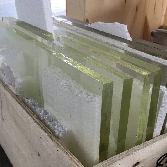 2mm 4mm x-ray glass lead protective leaded glass windows