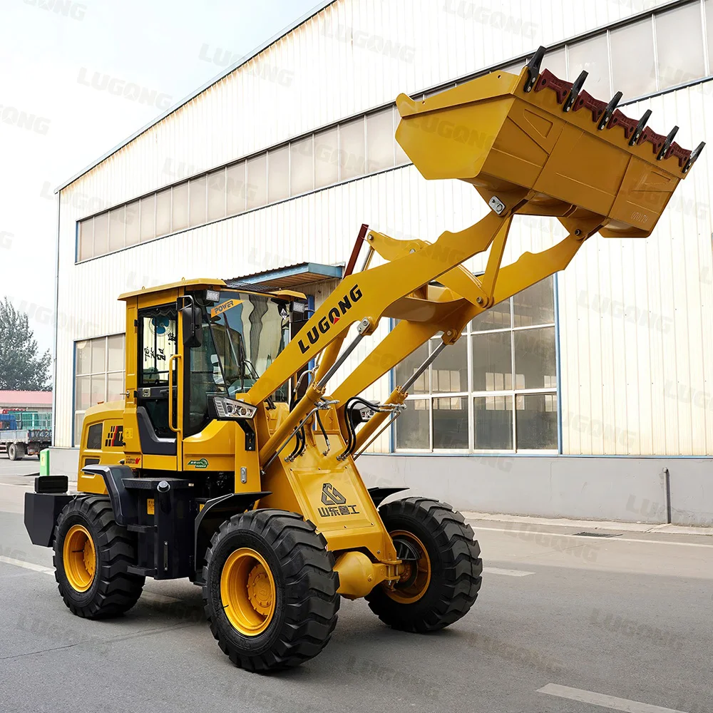LuGong LG 938 Wheel Loader China CE Hydraulic Torque Converter 2ton front end Wheel Loader for sale