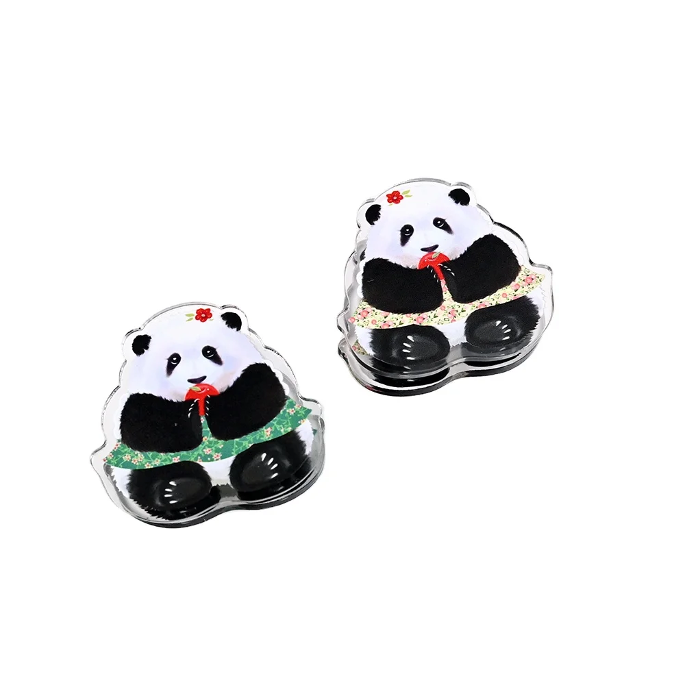 Wholesale High Quality Transparent Cute Acrylic Clips Custom Acrylic Paper Clips Office Clips